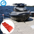 Low maintenance rate hdpe jet ski dock foamed filled floating jet ski dock pontoon deck boat